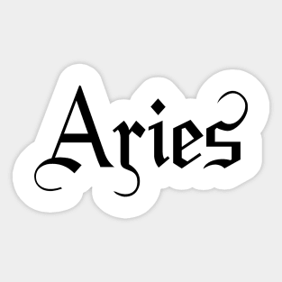 Aries Sticker